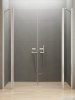 New Trendy New Soleo 150x195 cm drzwi wnękowe wahadłowe podwójne szkło przejrzyste D-0266A